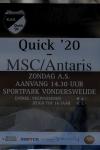 K.V.V.Quick'20 - MSC-Antaris zondag 10 Sept. 2006.